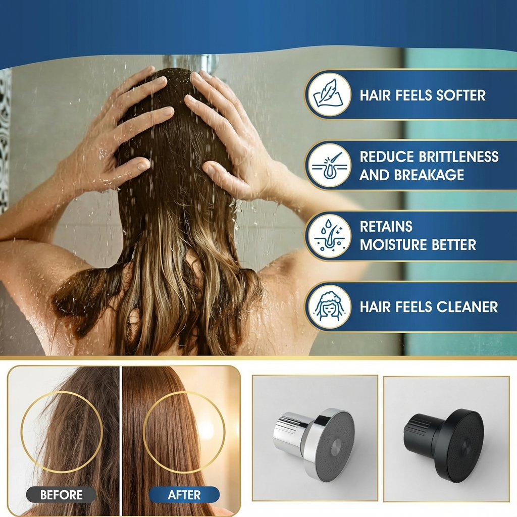 [30% off] High Pressure Activated Carbon Filtered Shower Head with Vitamin C | Filtr.