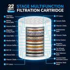 [30% off] High Pressure Activated Carbon Filtered Shower Head with Vitamin C | Filtr.