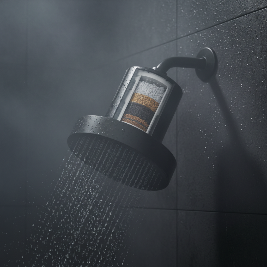[30% off] High Pressure Activated Carbon Filtered Shower Head with Vitamin C | Filtr.
